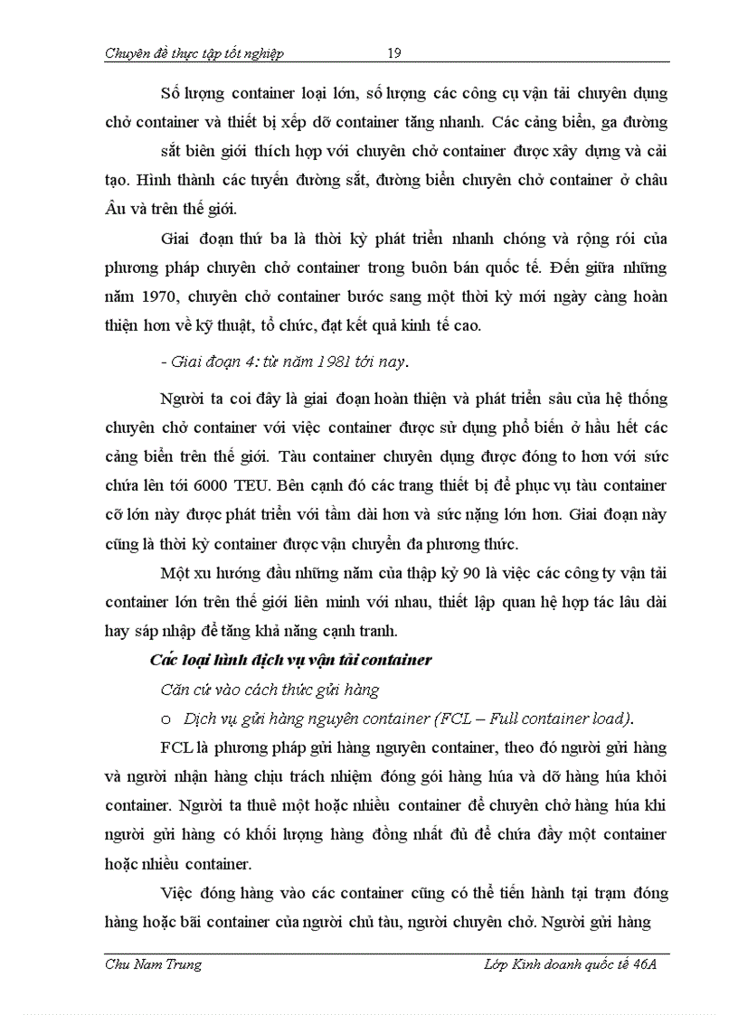 image for page Nâng cao sức cạnh tranh của dịch vụ vận tải container tại công ty cổ phần Gemadept