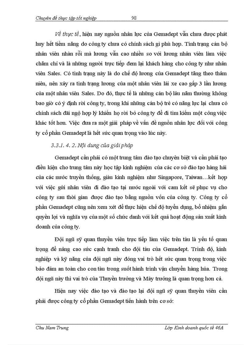 image for page Nâng cao sức cạnh tranh của dịch vụ vận tải container tại công ty cổ phần Gemadept