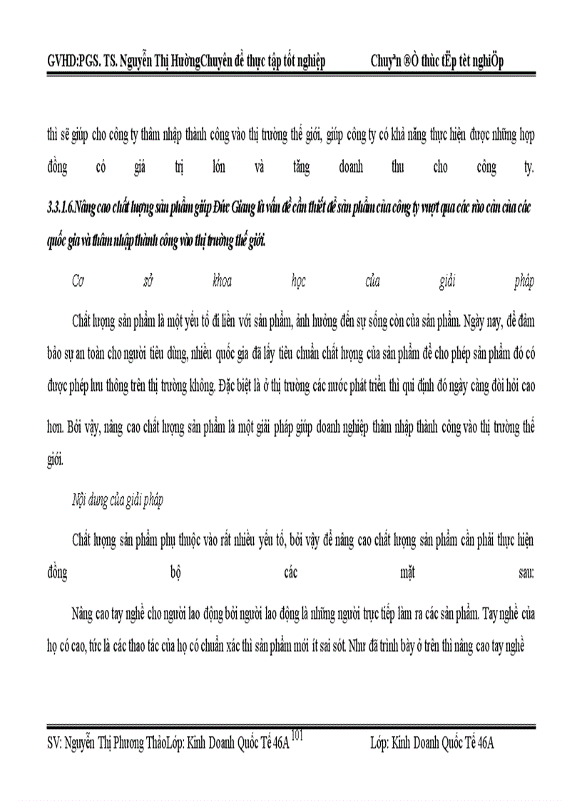 image for page Thâm nhập thị trường may mặc thế giới của công ty cổ phần may Đức Giang