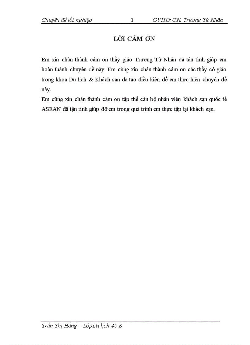 image for page Nâng cao chất lượng phục vụ tiệc tại khách sạn quốc tế ASEAN