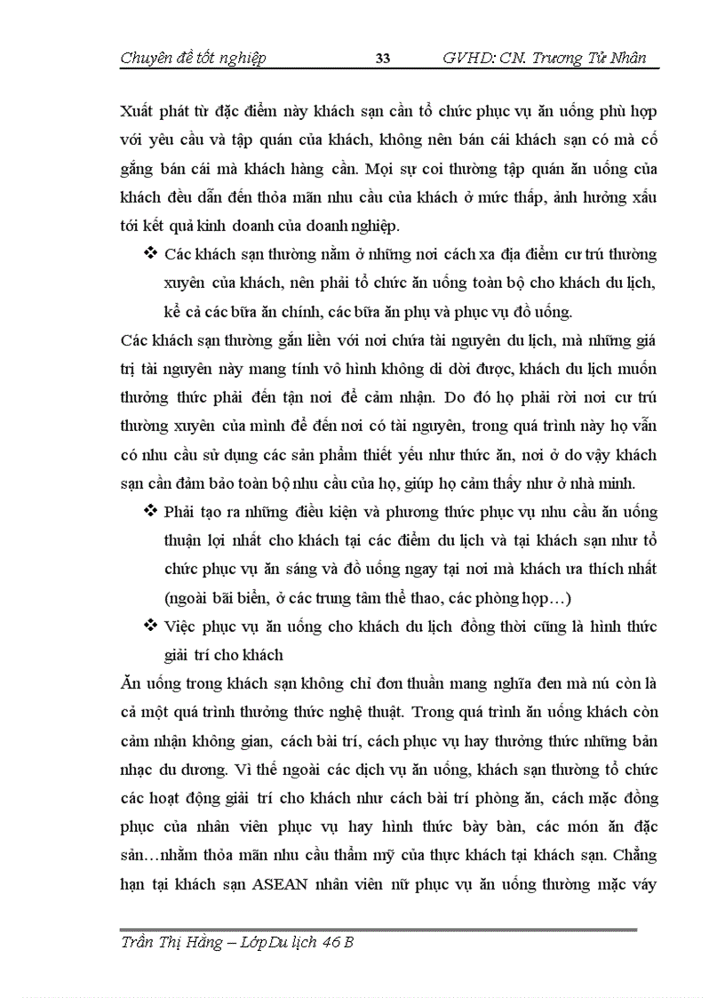 image for page Nâng cao chất lượng phục vụ tiệc tại khách sạn quốc tế ASEAN