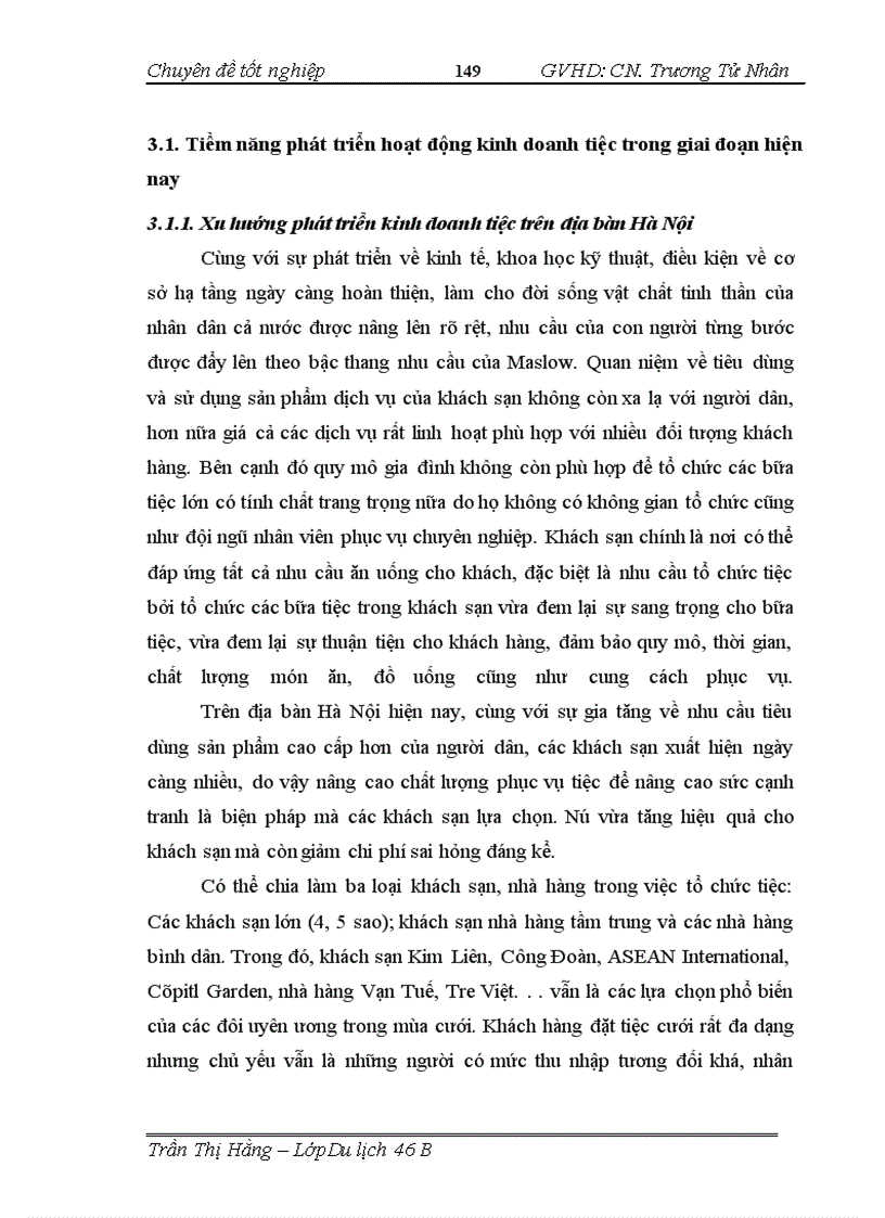 image for page Nâng cao chất lượng phục vụ tiệc tại khách sạn quốc tế ASEAN