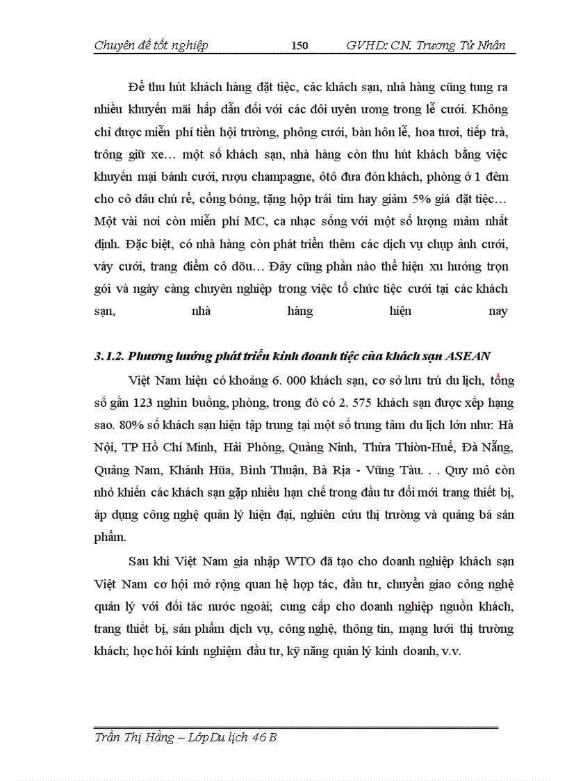 image for page Nâng cao chất lượng phục vụ tiệc tại khách sạn quốc tế ASEAN