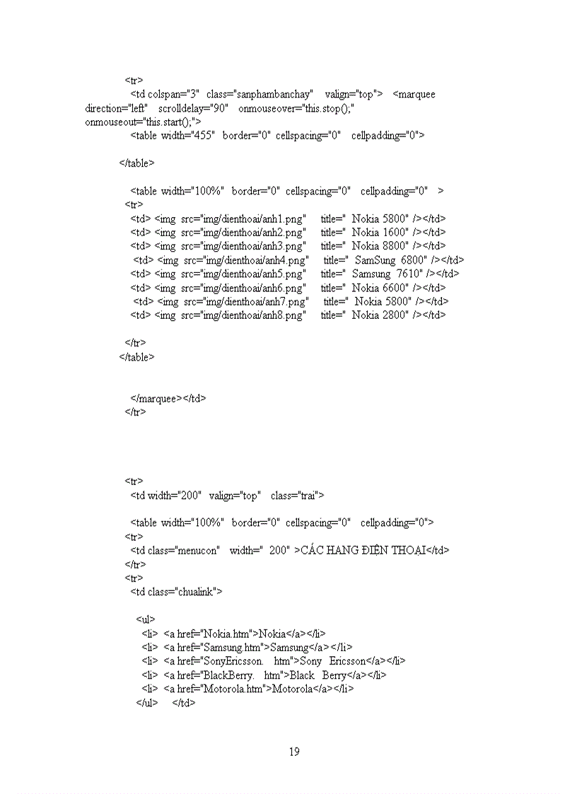 image for page Thiết kế website mua bán và giới thiệu sản phẩm điện thoại di động