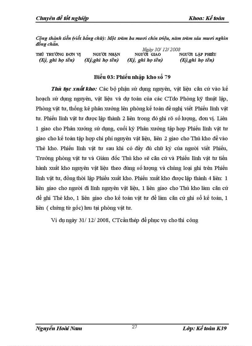 image for page Hoàn thiện kế toán nguyên vật liệu trong C.ty Cổ phần Đầu tư và xây dựng Hồng Hà số 1