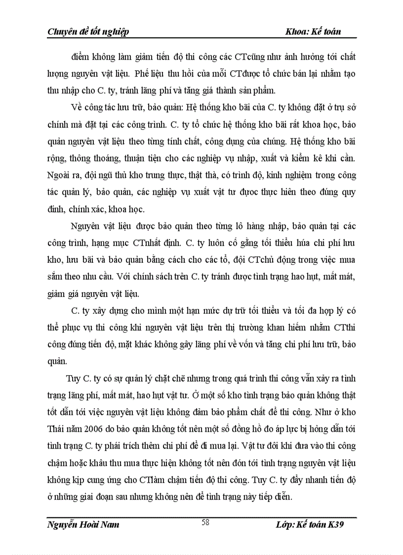 image for page Hoàn thiện kế toán nguyên vật liệu trong C.ty Cổ phần Đầu tư và xây dựng Hồng Hà số 1