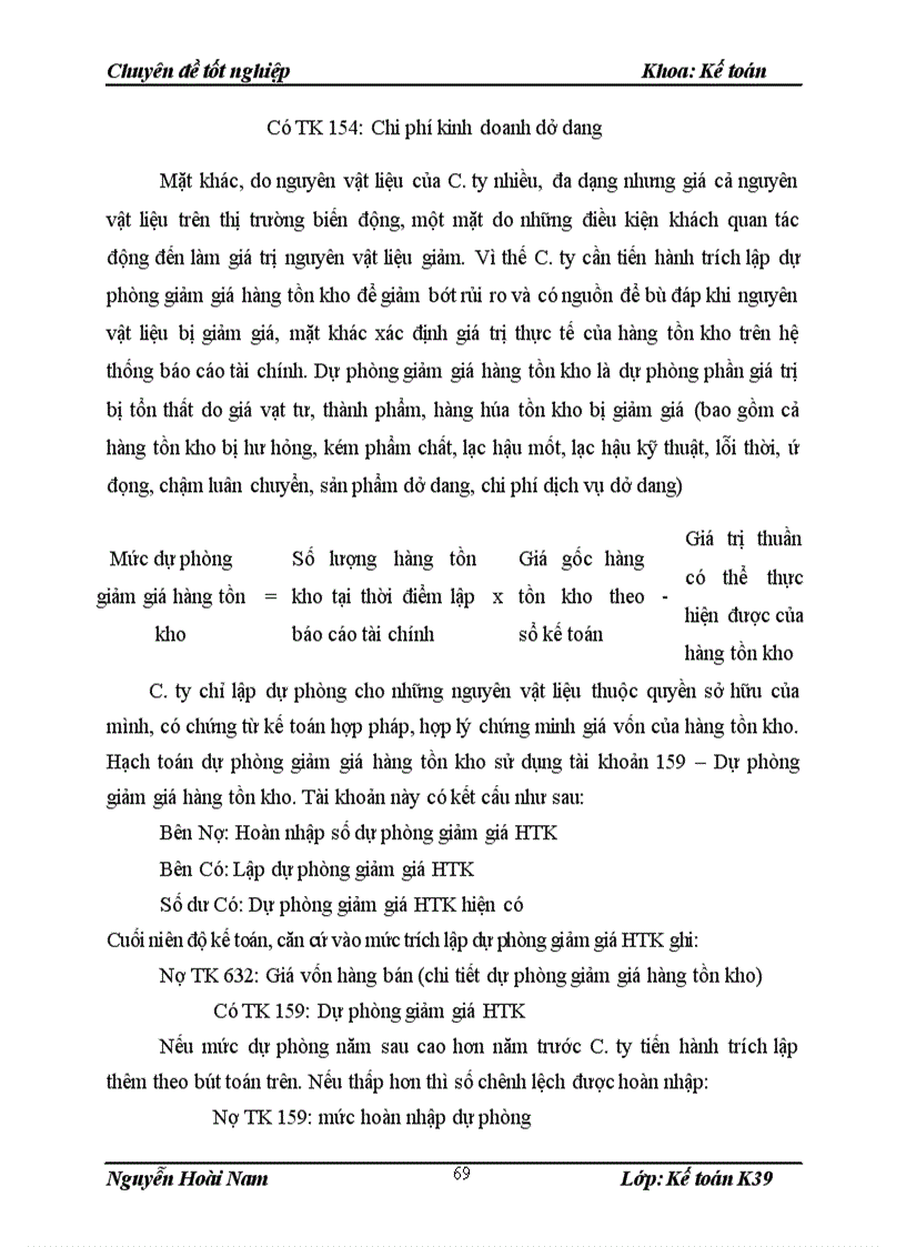 image for page Hoàn thiện kế toán nguyên vật liệu trong C.ty Cổ phần Đầu tư và xây dựng Hồng Hà số 1