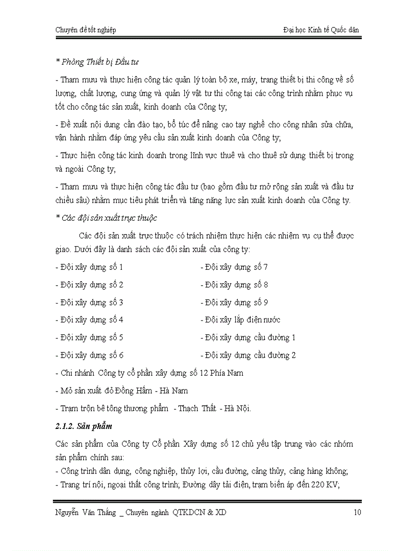 image for page Quản trị vốn lưu động tại Công ty cổ phần xây dựng số 12 – Vinaconex 12