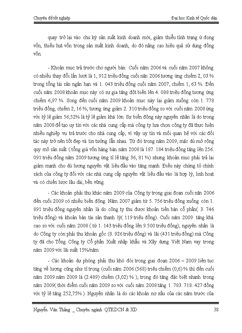 image for page Quản trị vốn lưu động tại Công ty cổ phần xây dựng số 12 – Vinaconex 12