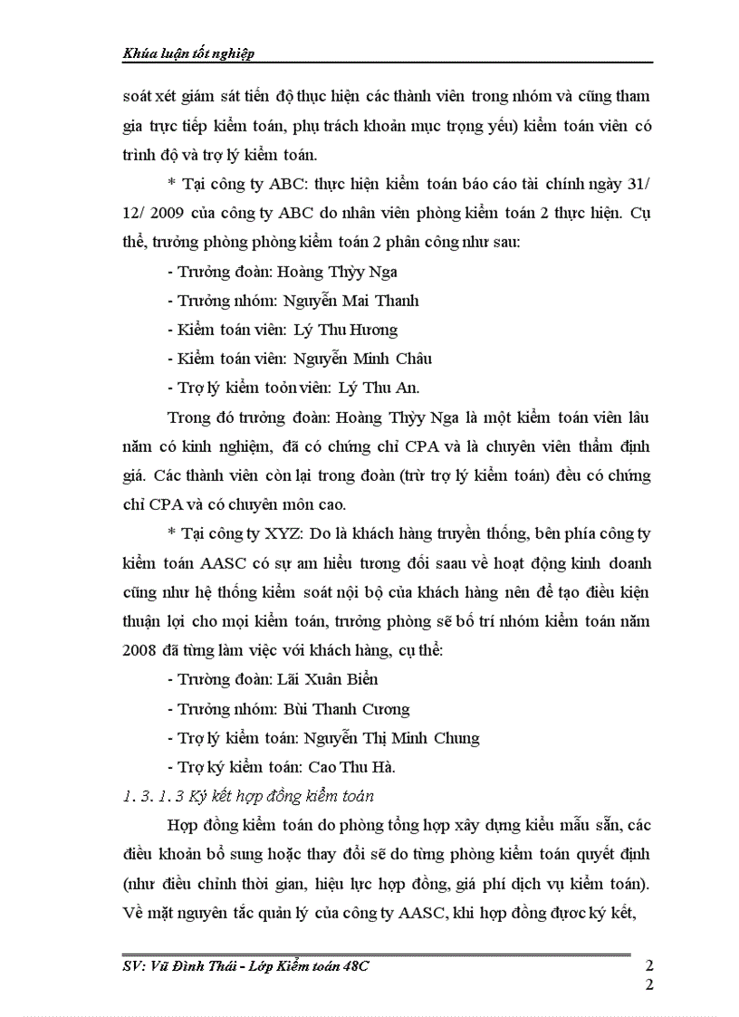 image for page Thực trạng qui trình kiểm toán khoản mục đầu tư dài hạn do công ty kiểm toán aasc thực hiện