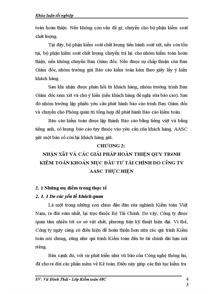 image for page Thực trạng qui trình kiểm toán khoản mục đầu tư dài hạn do công ty kiểm toán aasc thực hiện