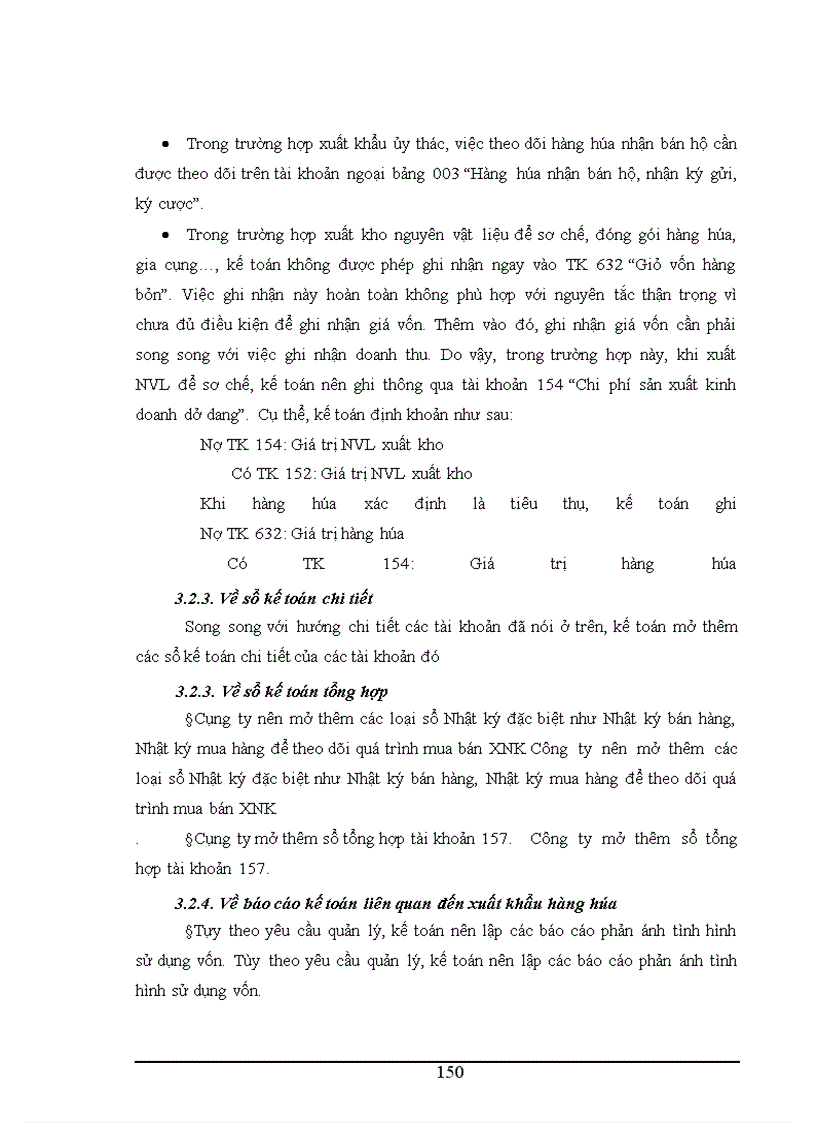 image for page Hoàn thiện kế toán xuất khẩu hàng hóa tại Công ty Cổ phần Xuất nhập khẩu Hà Tây