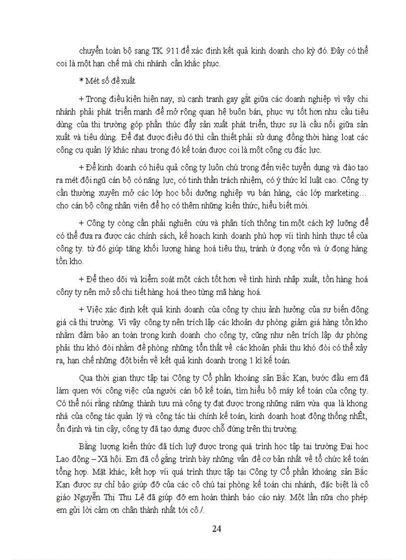 image for page Báo cáo kế toán tổng hợp tại Công ty Cổ phần khoáng sản Bắc Kạn