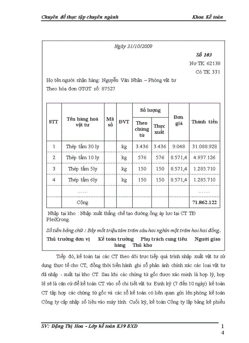 image for page Hoàn thiện hạch toán chi phí sản xuất và tính giá thành sản phẩm xây lắp tại Công ty Cổ phần thương mại xây dựng Thăng Bình