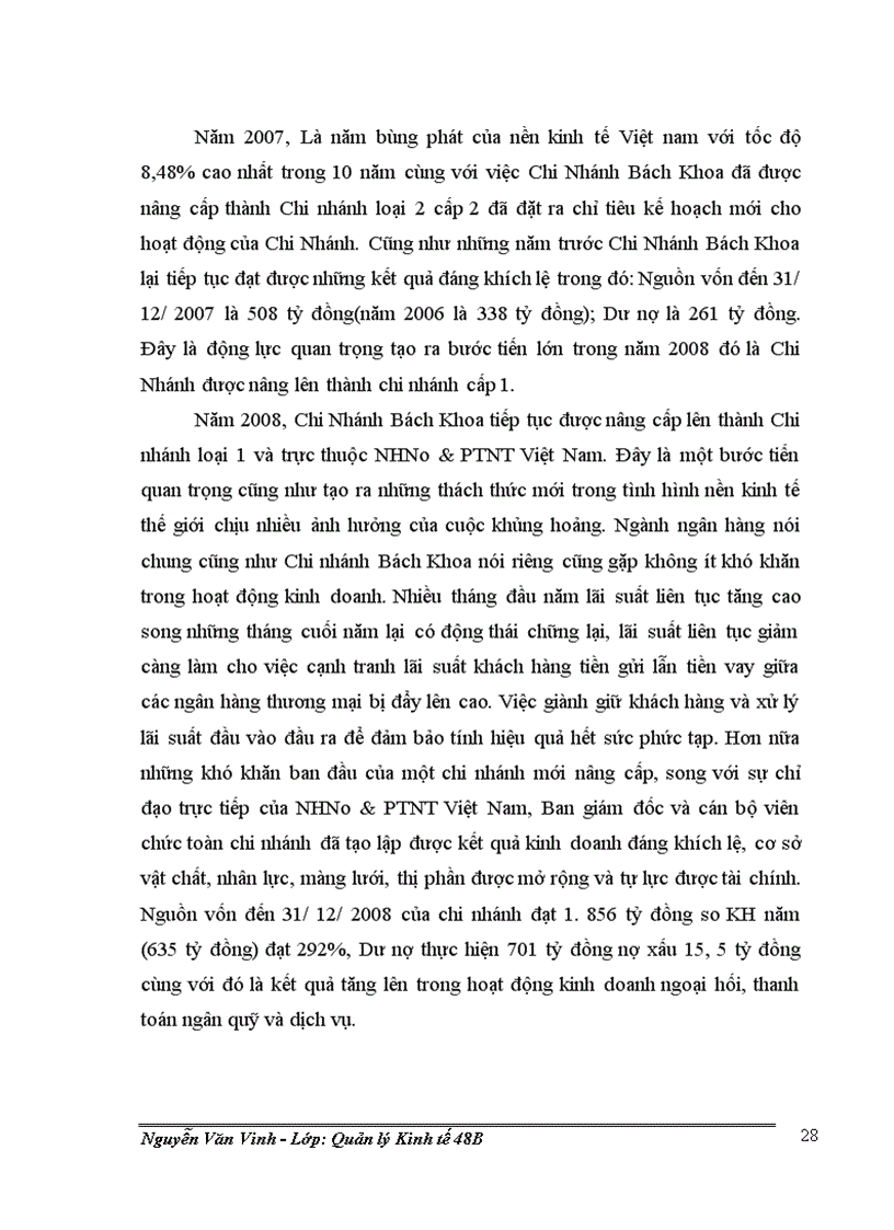 image for page Nâng cao chất lượng tín dụng trung và dài hạn tại chi nhánh NHNo&PTNT Bách Khoa