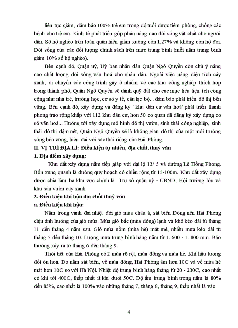 image for page Giải pháp quy hoạch tổng mặt bằng về quận ngô quyền