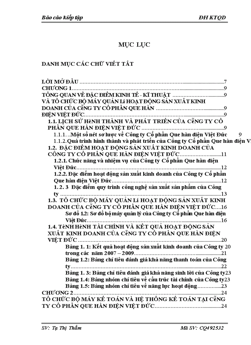 image for page Tổ chức bộ máy kế toán và hệ thống kế toán tại công ty cổ phần que hàn điện việt đức