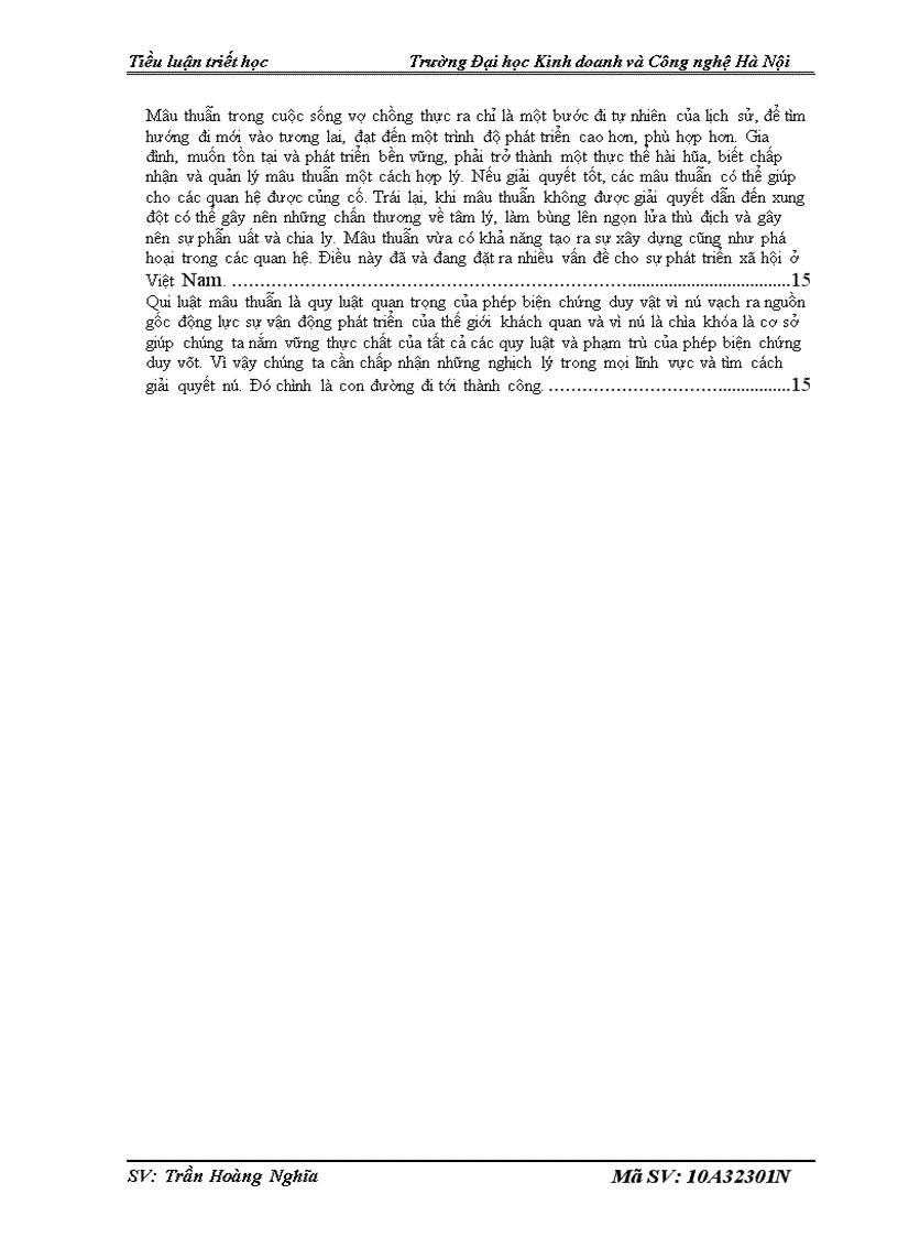 image for page Mâu thuẫn và những mặt đối lập trong thực tiễn xã hội