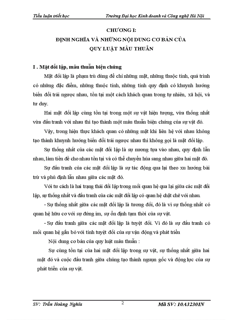 image for page Mâu thuẫn và những mặt đối lập trong thực tiễn xã hội