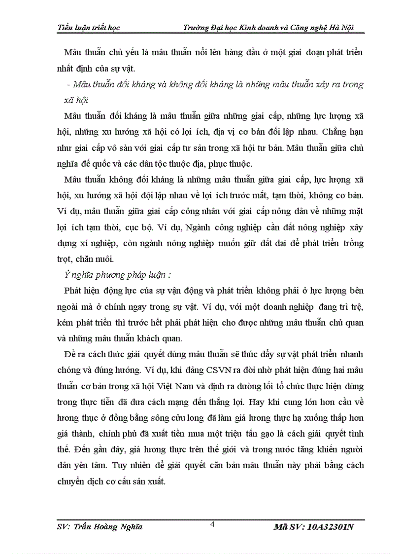 image for page Mâu thuẫn và những mặt đối lập trong thực tiễn xã hội