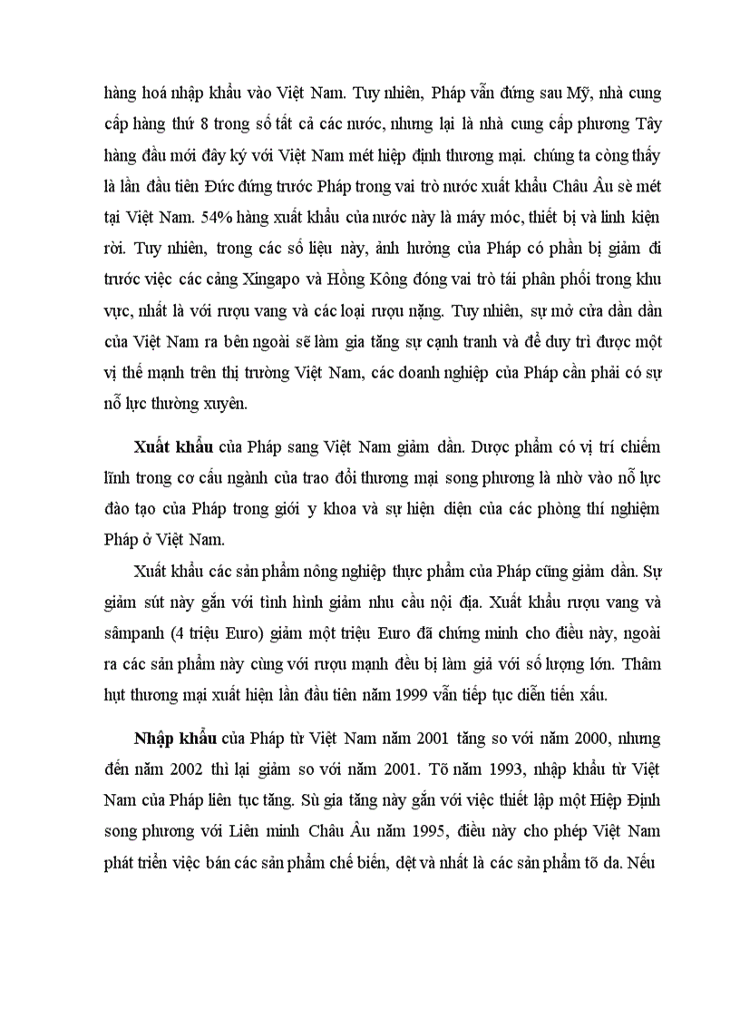 image for page Quan hệ thương mại và đầu tư Pháp – Việt: thực trạng và triển vọng