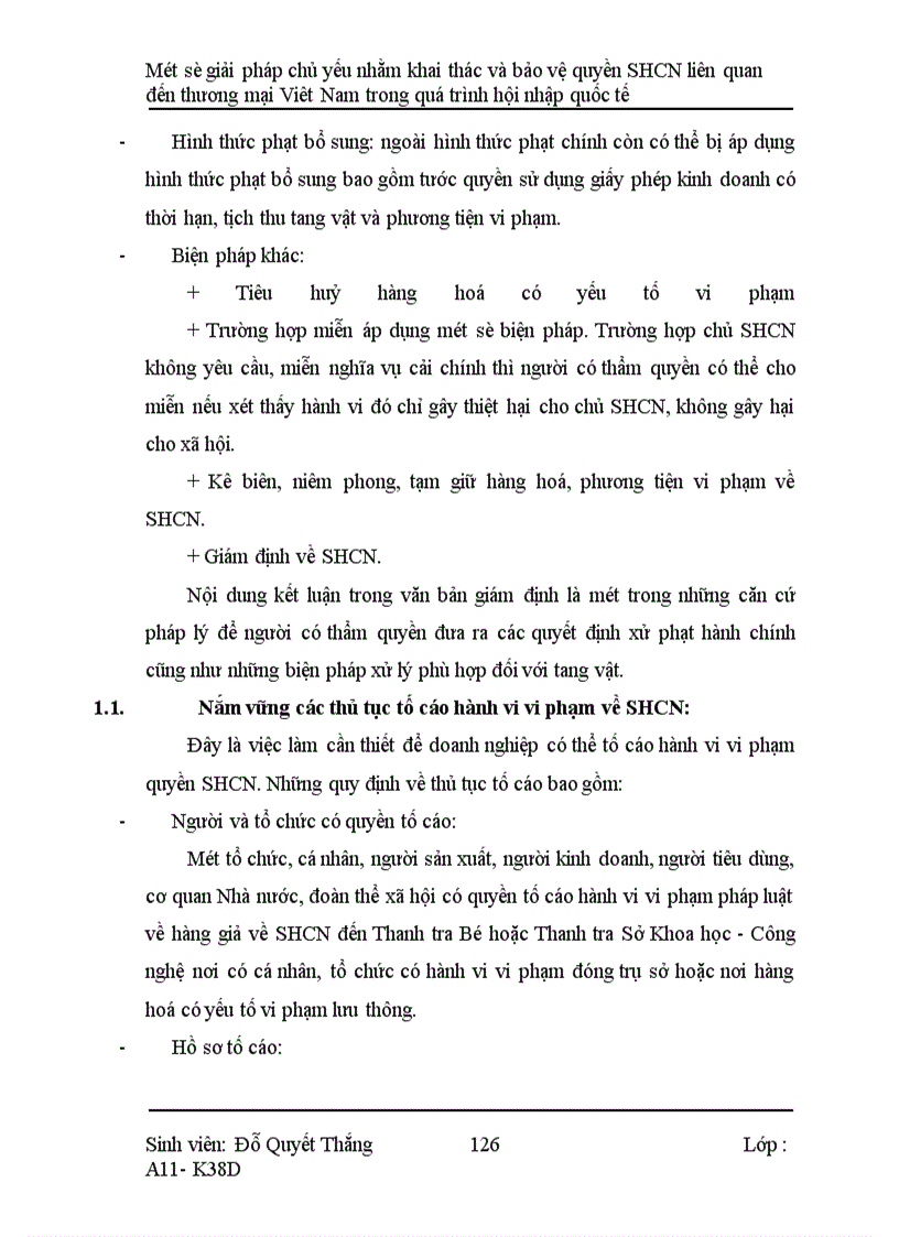 image for page Một số biện pháp chủ yếu nhằm khai thác và bảo vệ quyền SHCN liên quan đến thương mại Việt Nam trong quá trình hội nhập quốc tế
