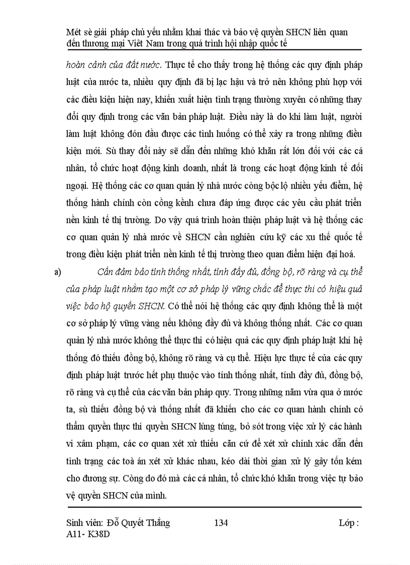 image for page Một số biện pháp chủ yếu nhằm khai thác và bảo vệ quyền SHCN liên quan đến thương mại Việt Nam trong quá trình hội nhập quốc tế