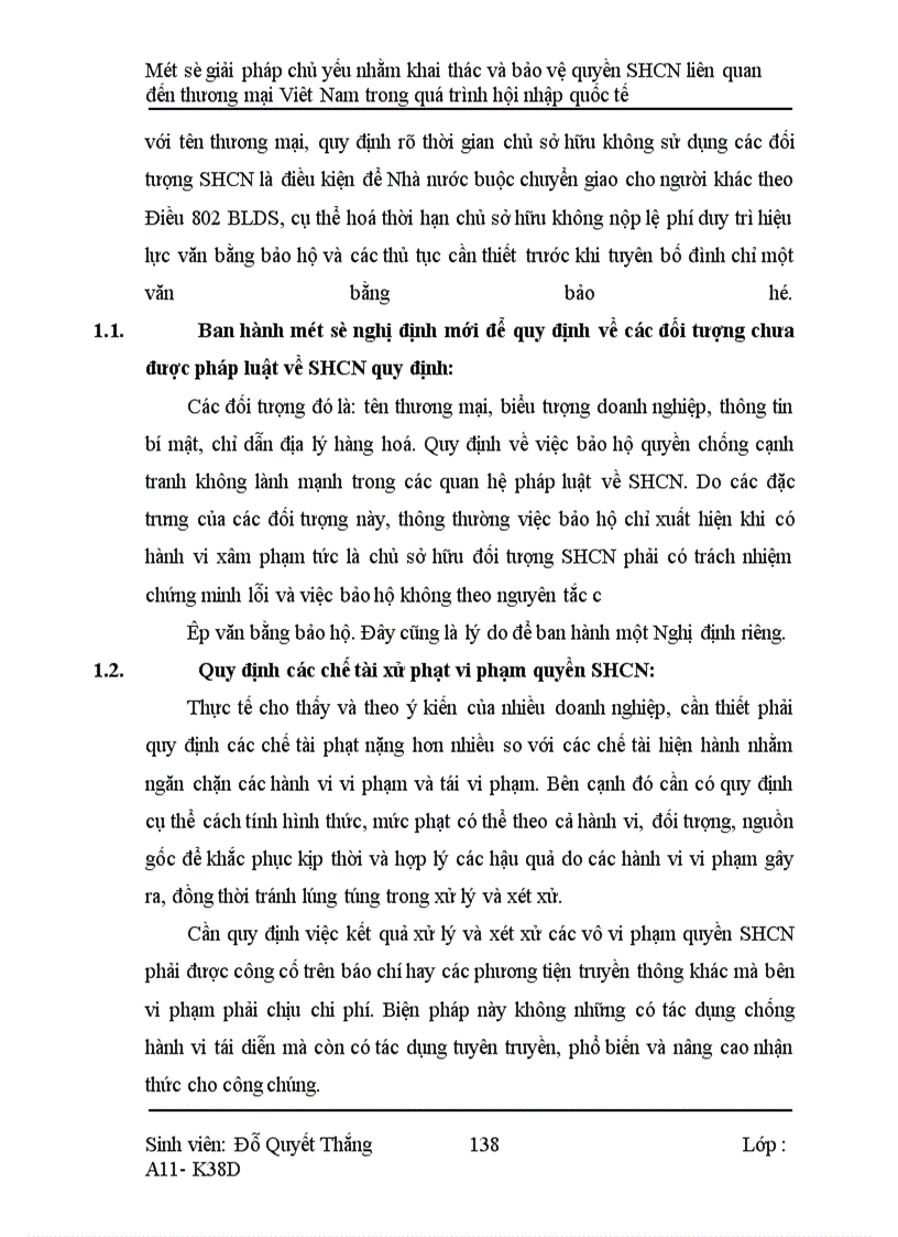 image for page Một số biện pháp chủ yếu nhằm khai thác và bảo vệ quyền SHCN liên quan đến thương mại Việt Nam trong quá trình hội nhập quốc tế