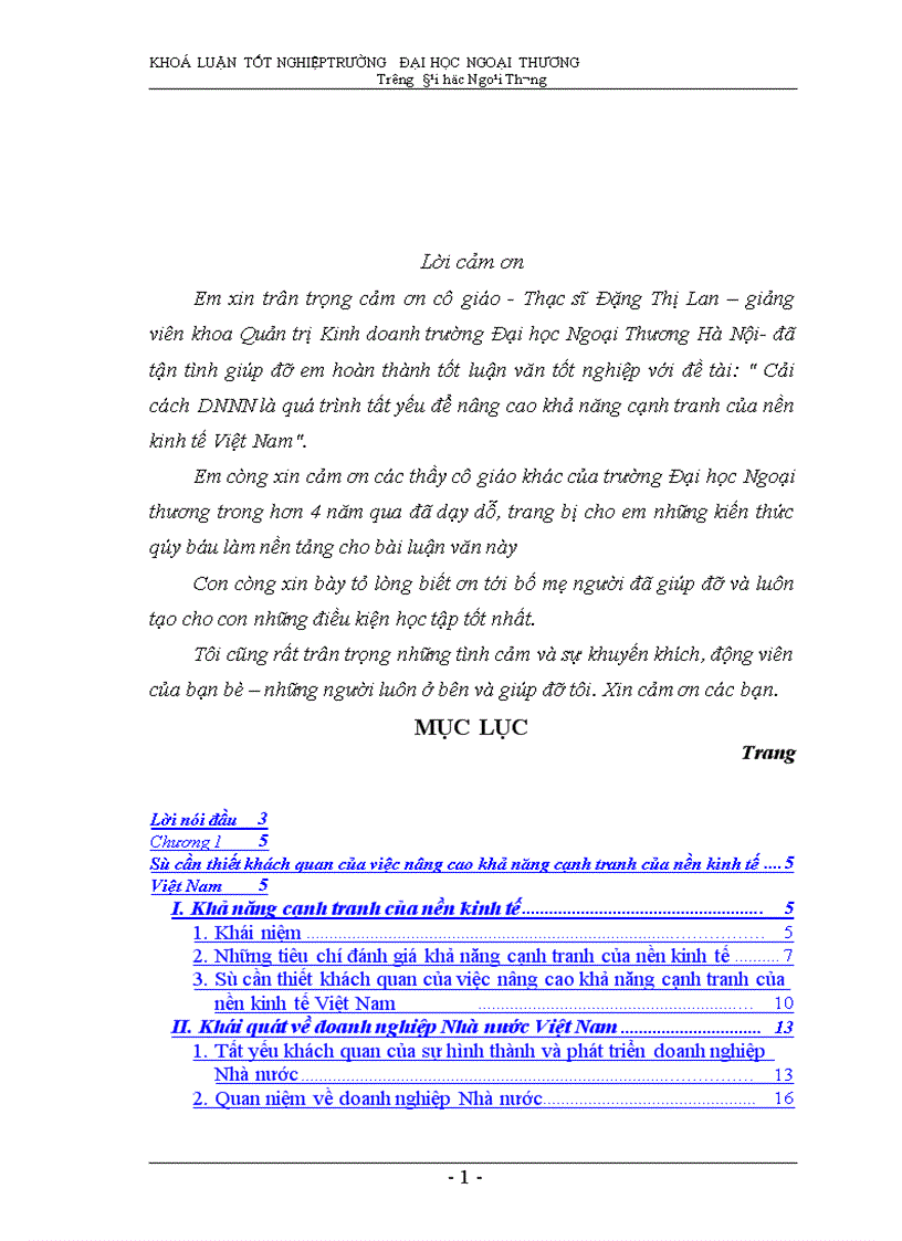 image for page Cải cách DNNN là quá trình tất yếu để nâng cao khả năng cạnh tranh của nền kinh tế Việt Nam