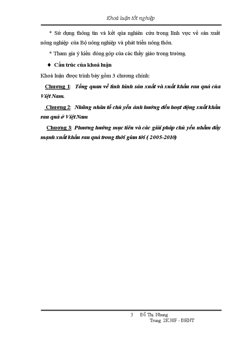 image for page Thực trạng xuất khẩu rau quả của Việt Nam trong những năm qua