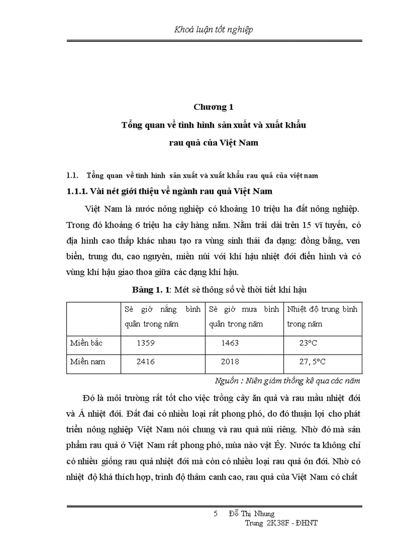 image for page Thực trạng xuất khẩu rau quả của Việt Nam trong những năm qua