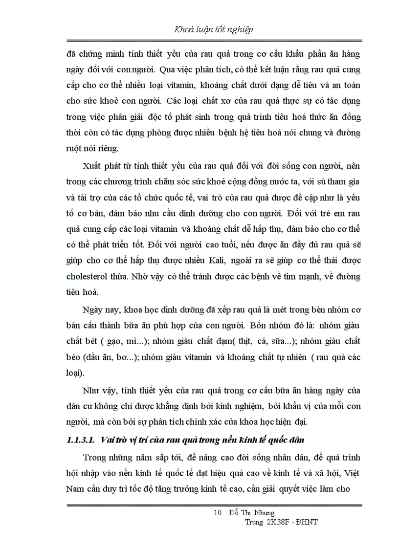 image for page Thực trạng xuất khẩu rau quả của Việt Nam trong những năm qua