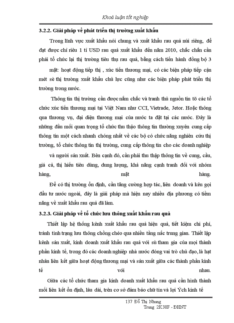 image for page Thực trạng xuất khẩu rau quả của Việt Nam trong những năm qua