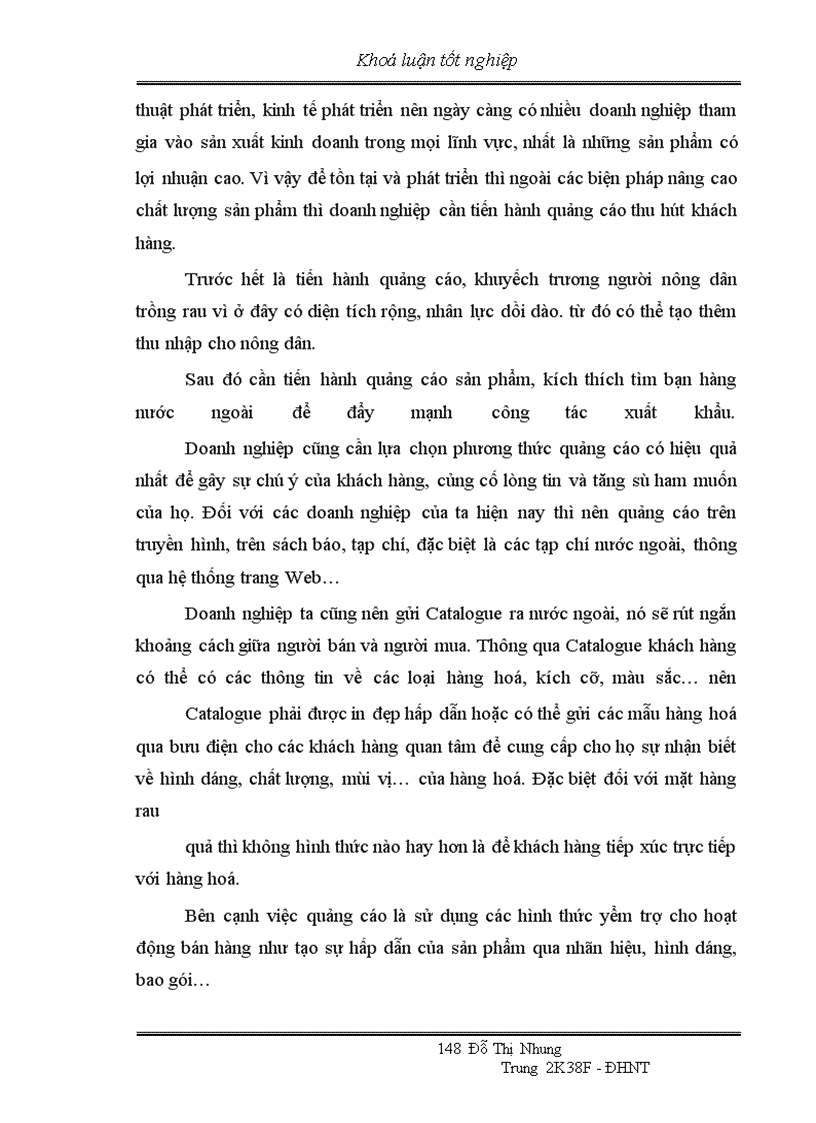 image for page Thực trạng xuất khẩu rau quả của Việt Nam trong những năm qua