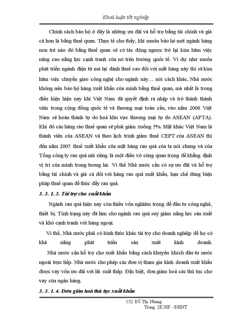 image for page Thực trạng xuất khẩu rau quả của Việt Nam trong những năm qua