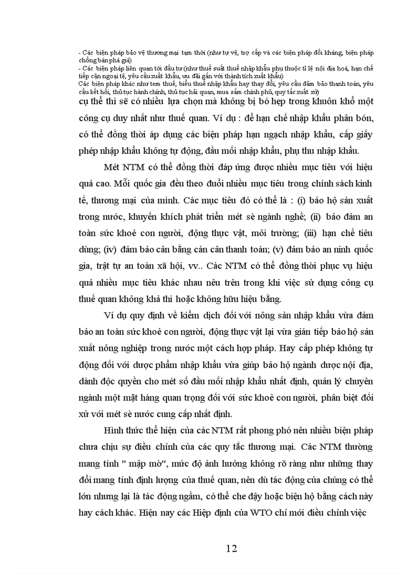 image for page Hàng rào phi thuế quan và ảnh hưởng của nó đến thương mại quốc tế