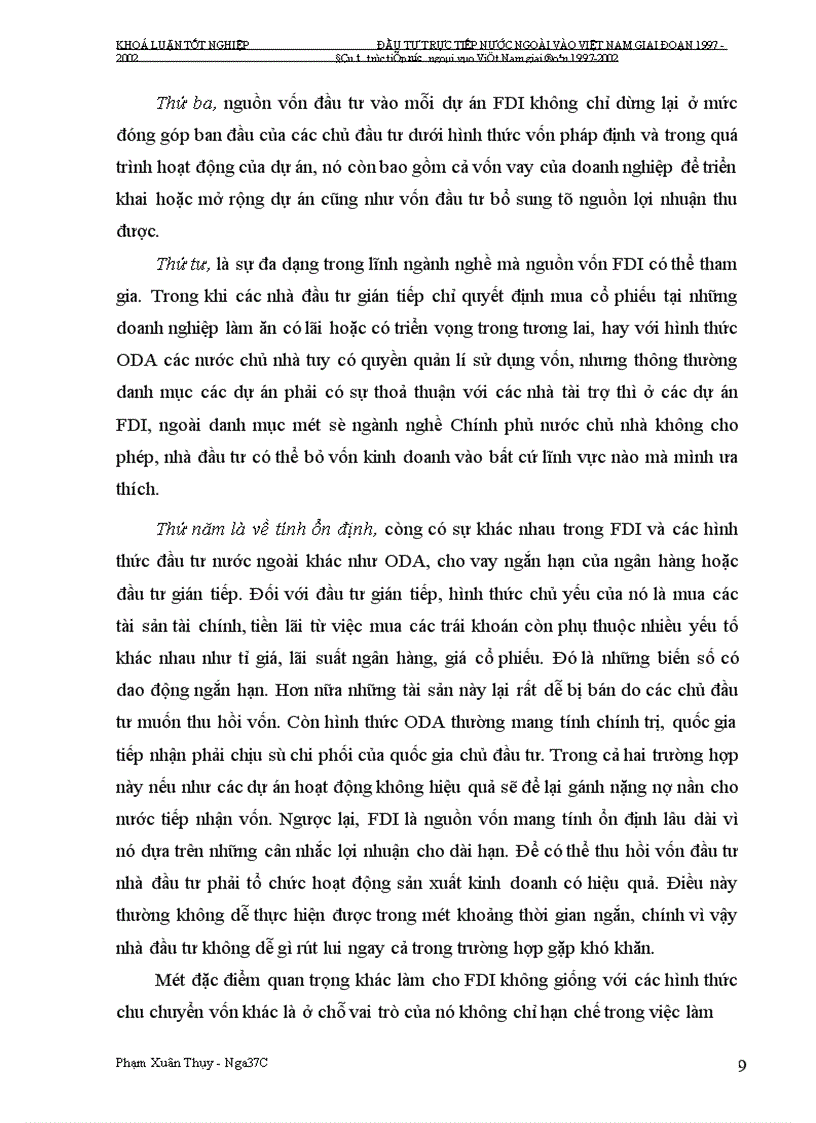 image for page Đầu tư trực tiếp nước ngoài vào Việt Nam giai Đoạn 1997-2002