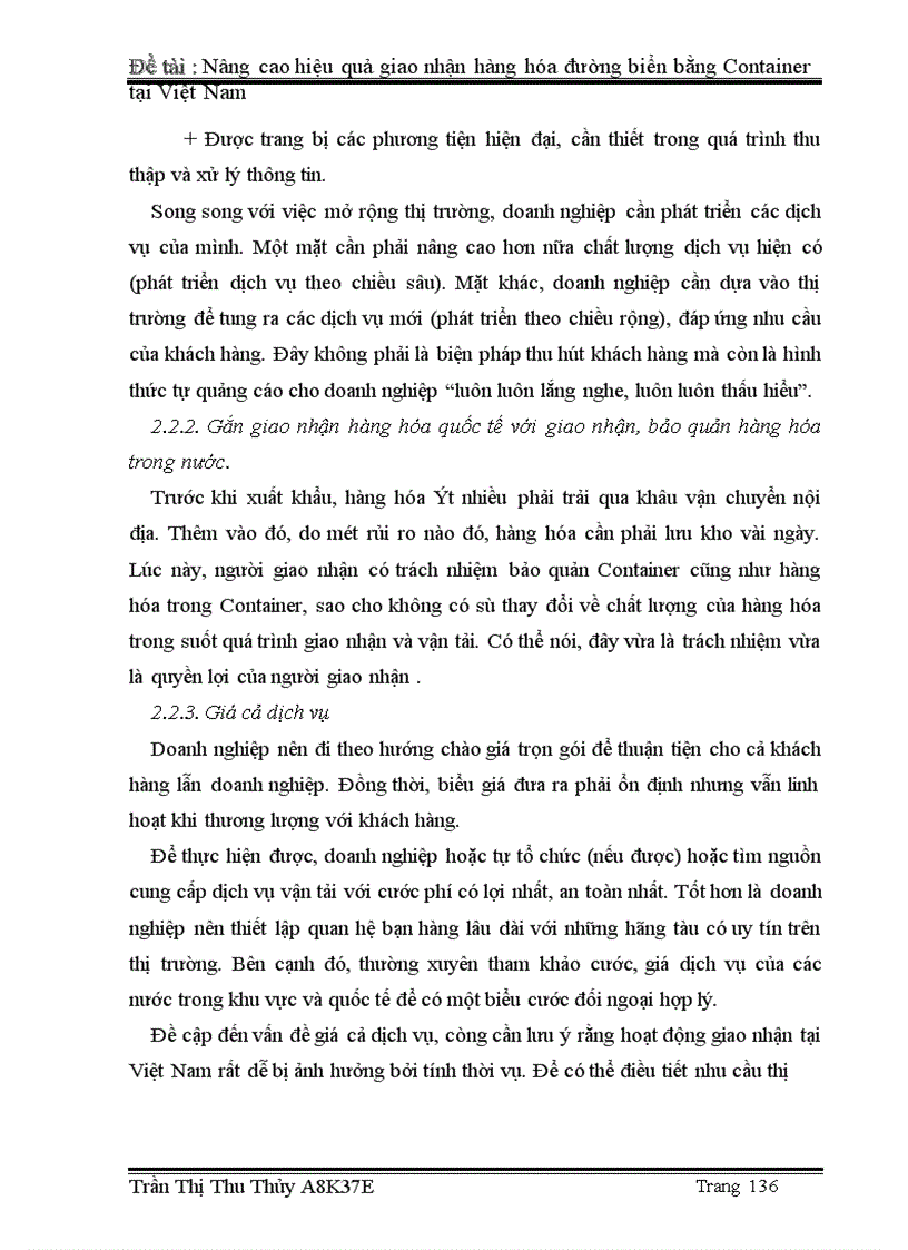 image for page Nâng cao hiệu quả giao nhận hàng hóa đường biển bằng Container ở Việt Nam