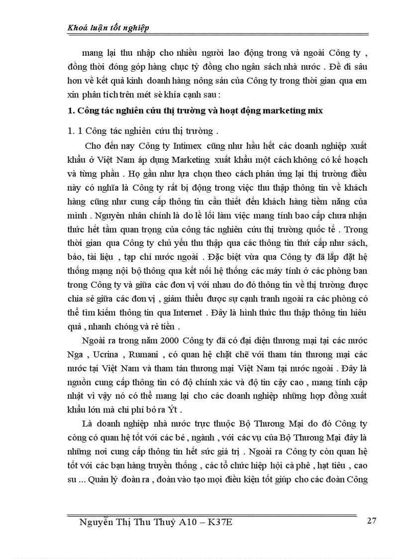 image for page Một số giải pháp chủ yếu nhằm thúc đẩy xuất khẩu nông sản tại công ty INTIMEX