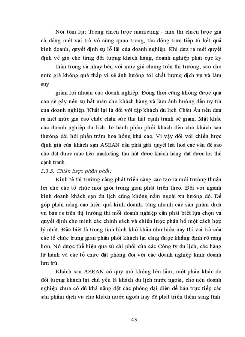 image for page Hoạt động Marketing mix của khách sạn quốc tế ASEAN