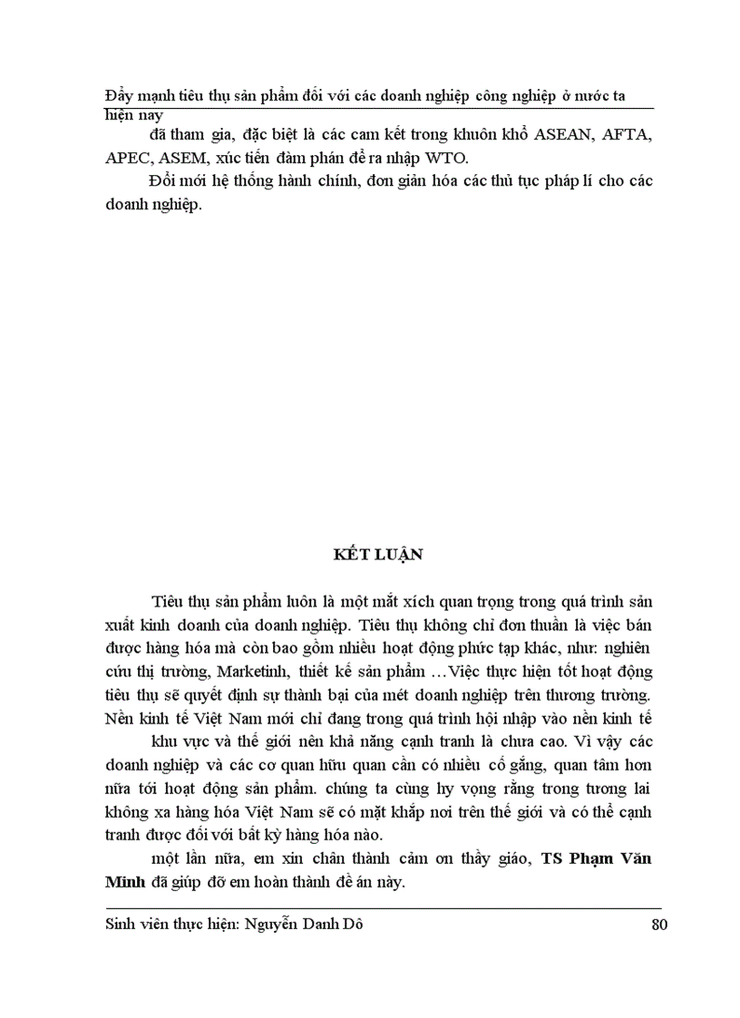 image for page Đẩy mạnh tiêu thụ sản phẩm đối với các doanh nghiệp ở nước ta hiện nay