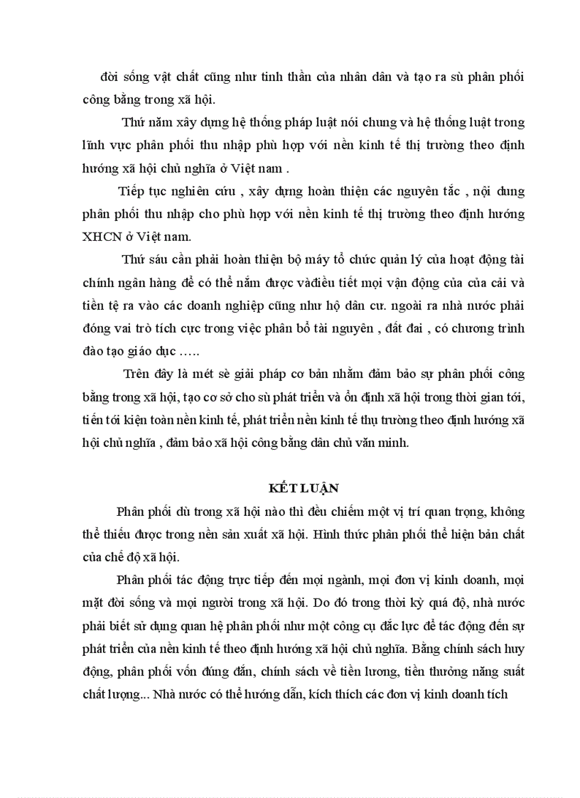 image for page Thực trạng quan hệ phân phối ở nước ta hiện nay và những giải pháp hoàn thiện