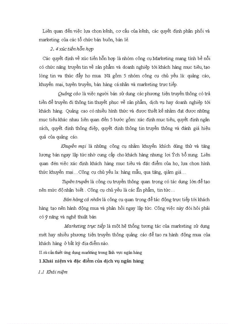 image for page Ứng dụng Marketing vào hoạt động tại sở giao dịch ngân hàng đầu tư và phát triển Việt Nam