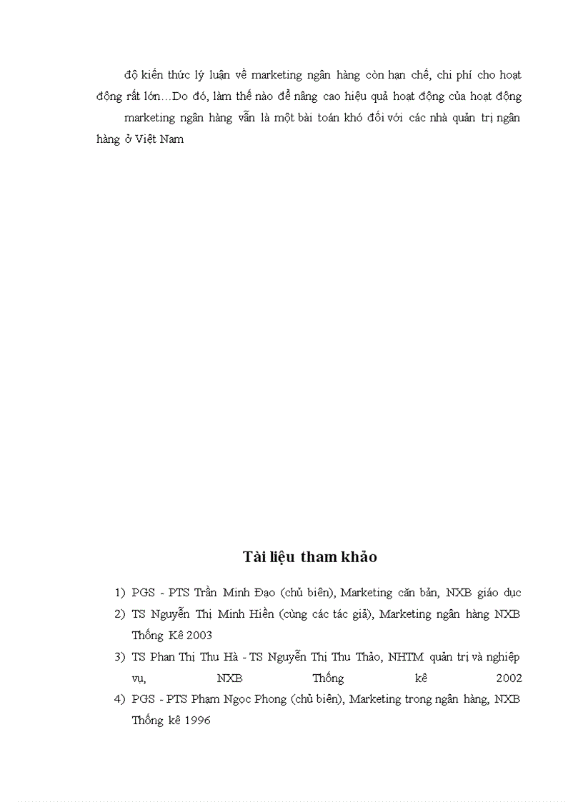 image for page Ứng dụng Marketing vào hoạt động tại sở giao dịch ngân hàng đầu tư và phát triển Việt Nam