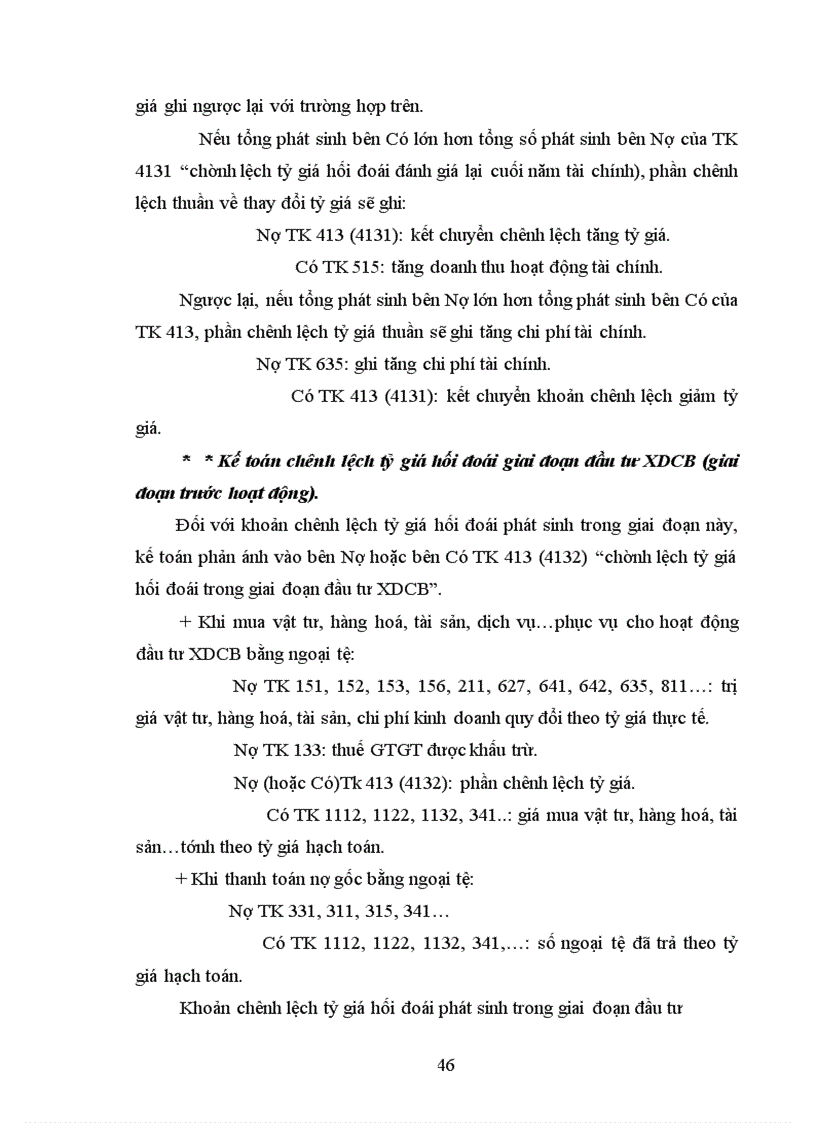 image for page Bàn về kế toán chêch lệch tỷ giá hối đoái trong các doanh nghiệp Việt nam