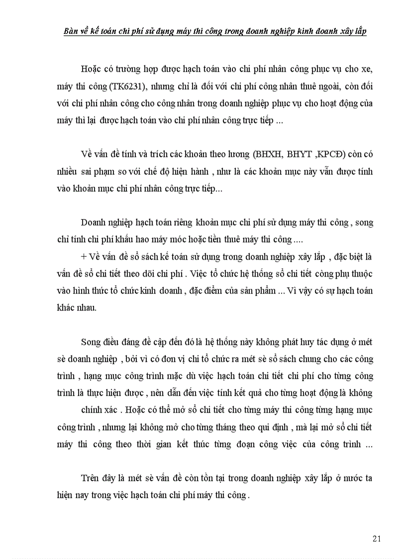 image for page Bàn về kế toán chi phí sử dụng máy thi công trong các doanh nghiệp kinh doanh xây lắp ở Việt Nam theo chế độ kế toán hiện hành