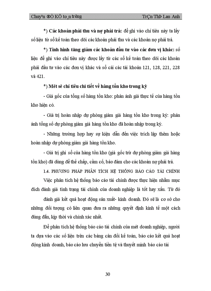 image for page Hoàn thiện việc lập và phân tích hệ thống báo cáo tài chính ở các doanh nghiệp Việt Nam