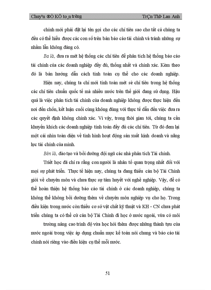 image for page Hoàn thiện việc lập và phân tích hệ thống báo cáo tài chính ở các doanh nghiệp Việt Nam