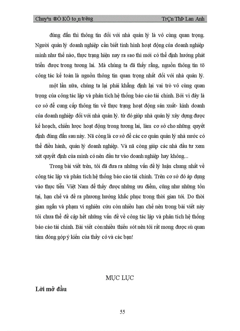 image for page Hoàn thiện việc lập và phân tích hệ thống báo cáo tài chính ở các doanh nghiệp Việt Nam