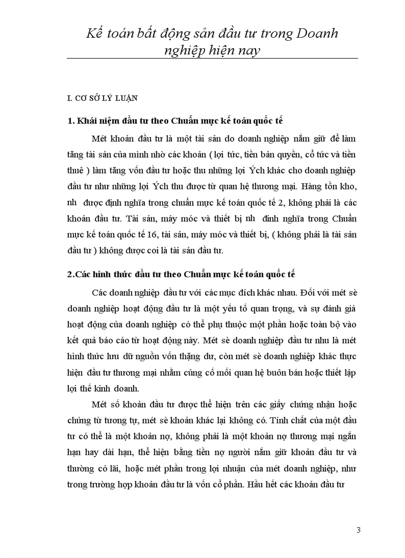 image for page Kế toán bất động sản đầu tư trong doanh nghiệp hiện nay